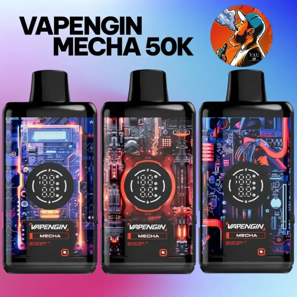 Vapengin Mecha 50K Disposable Vape | 50000 Puffs – UAE