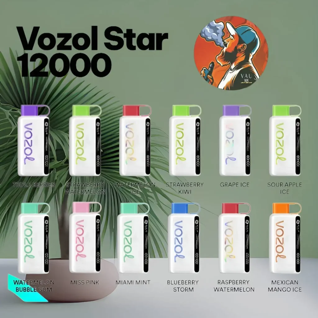 Best Vozol Star 12000 Puffs | Innovative Disposable Vape