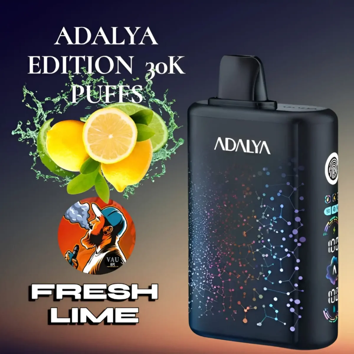 Adalya Edition 30000 Puffs Stunning 20MG Vape Kit -Dubai UAE