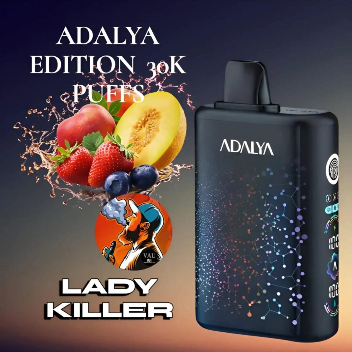 Adalya Edition 30000 Puffs Stunning 20MG Vape Kit -Dubai UAE
