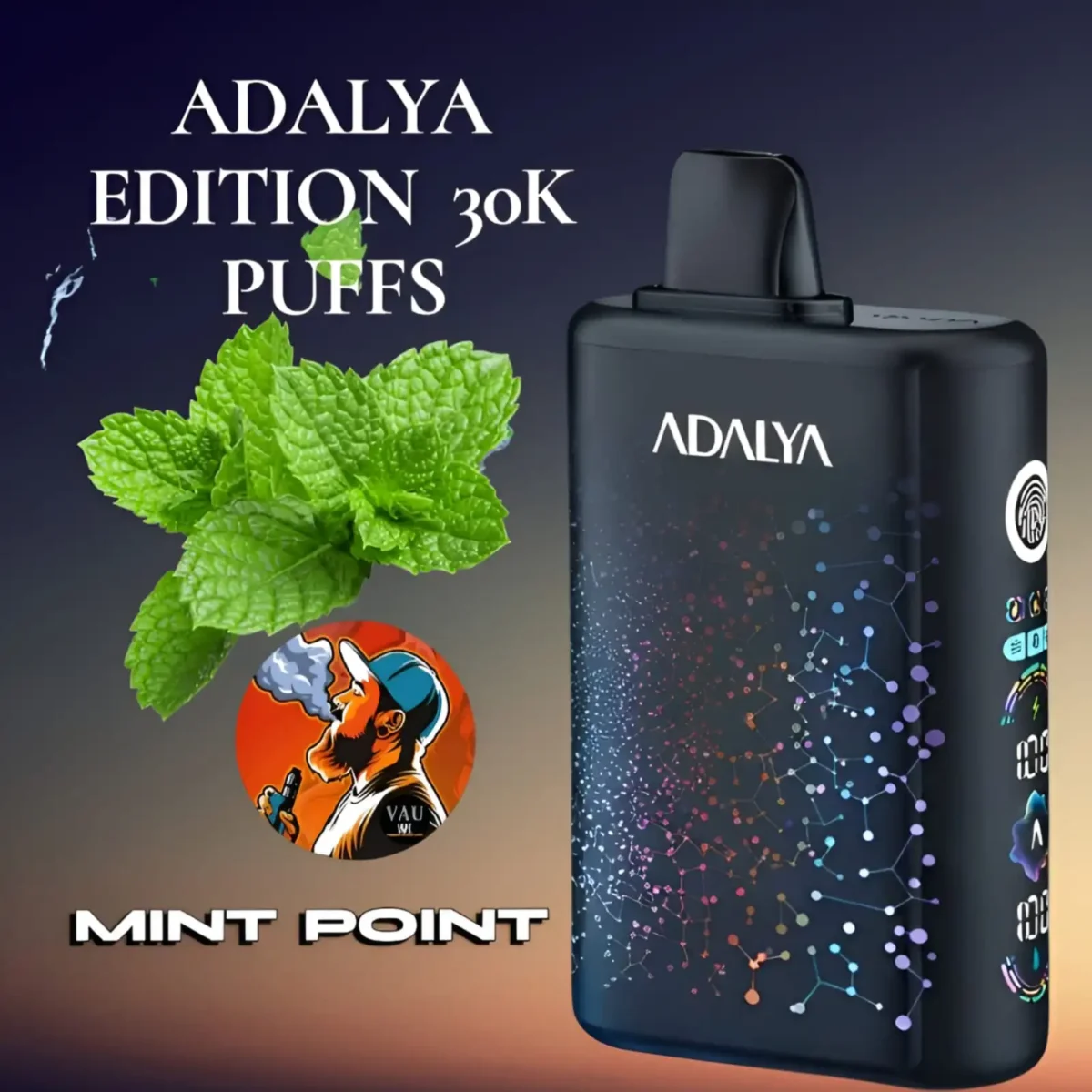 Adalya Edition 30000 Puffs Stunning 20MG Vape Kit -Dubai UAE