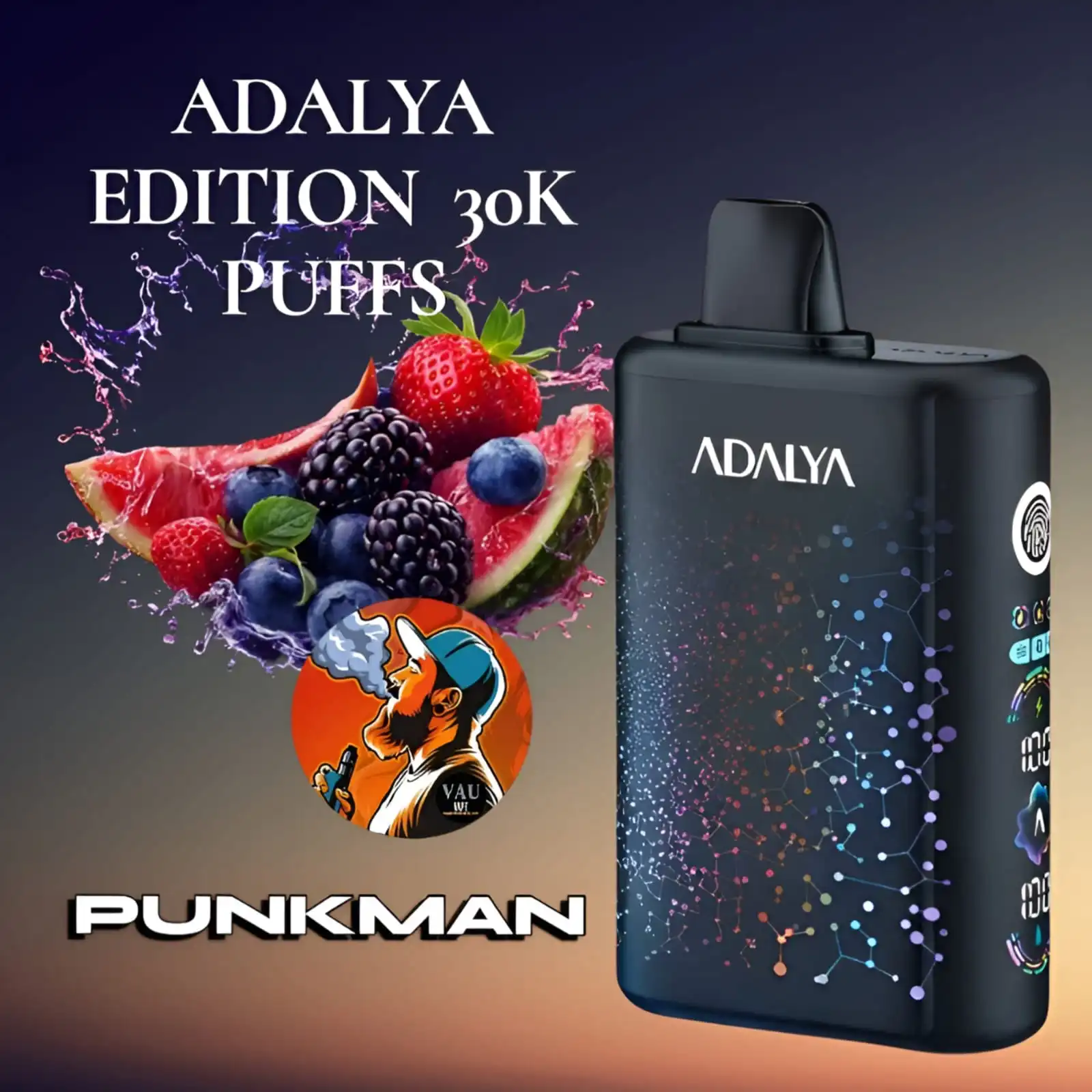 Adalya Edition 30000 Puffs Stunning 20MG Vape Kit -Dubai UAE