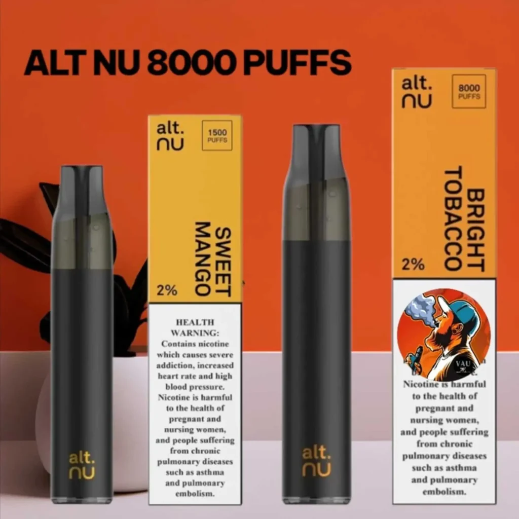 ALT NU 8000 Puffs Disposable Vape