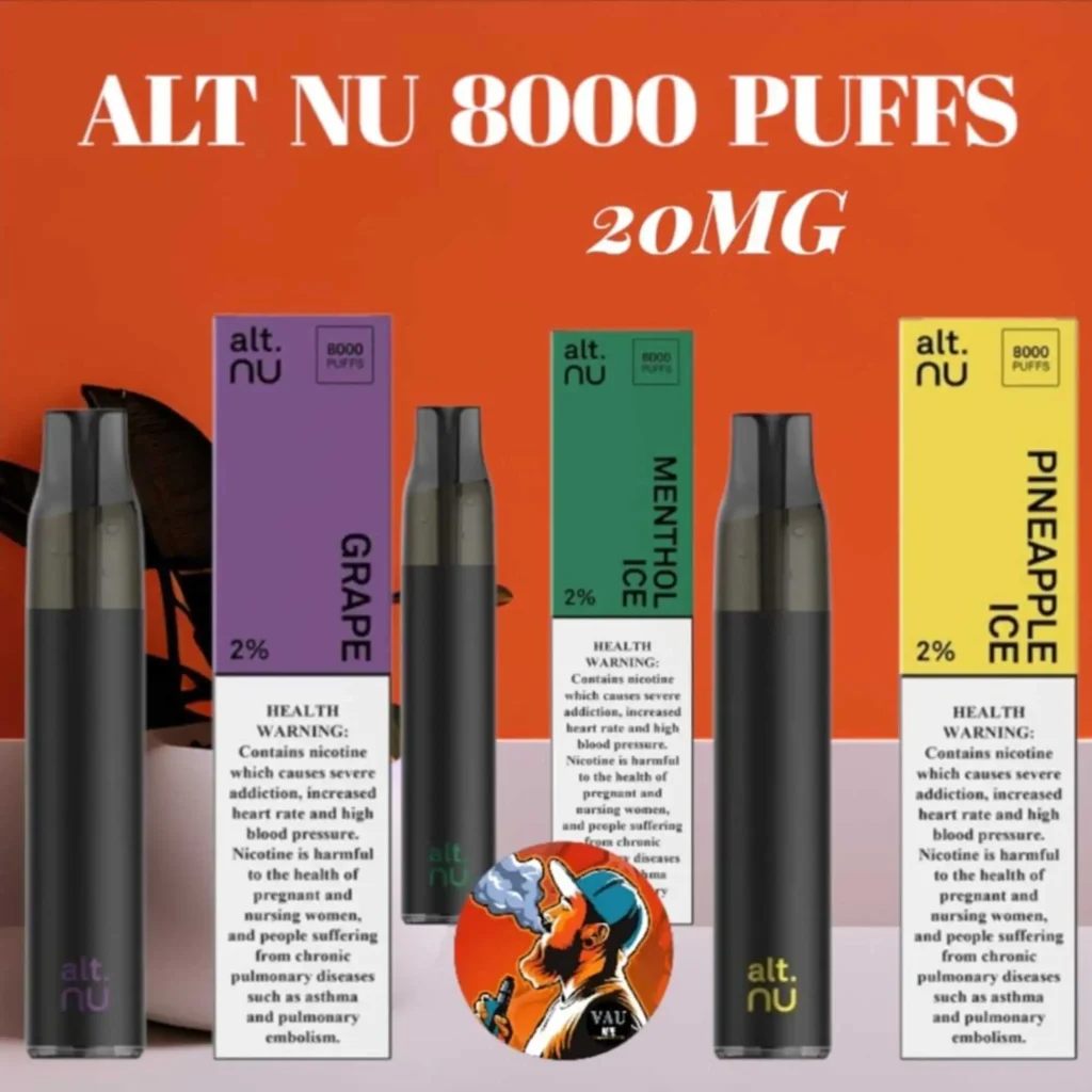 ALT NU 8000 Puffs Disposable Vape