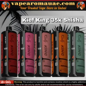 Best Kief King 35000 Puffs DTL Shisha 35k Vape Kit - Dubai