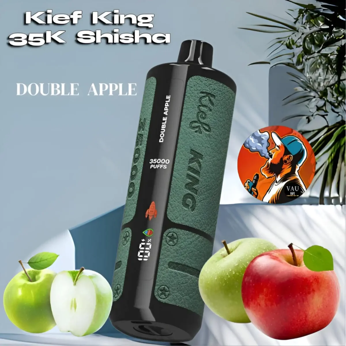 Best Kief King 35000 Puffs DTL Shisha 35k Vape Kit - Dubai