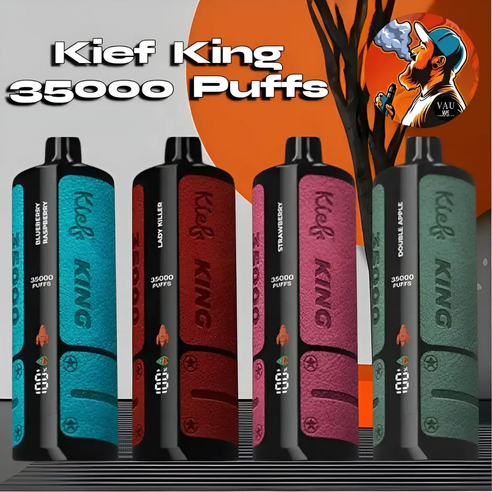 Best Kief King 35000 Puffs DTL Shisha 35k Vape Kit - Dubai