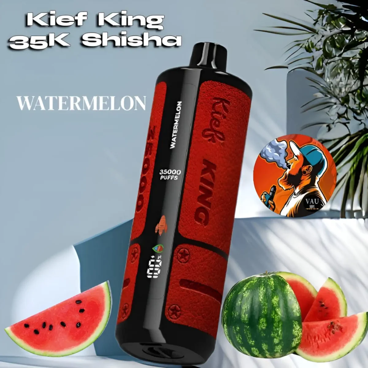 Best Kief King 35000 Puffs DTL Shisha 35k Vape Kit - Dubai