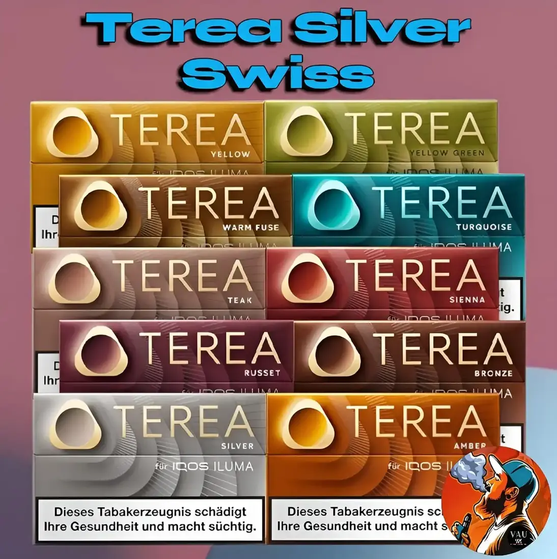 Buy Terea Yellow Flavor Swiss Edition Tobacco Sticks - Dubai UAE