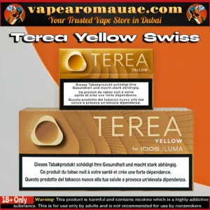 Buy Terea Yellow Flavor Swiss Edition Tobacco Sticks - Dubai UAE