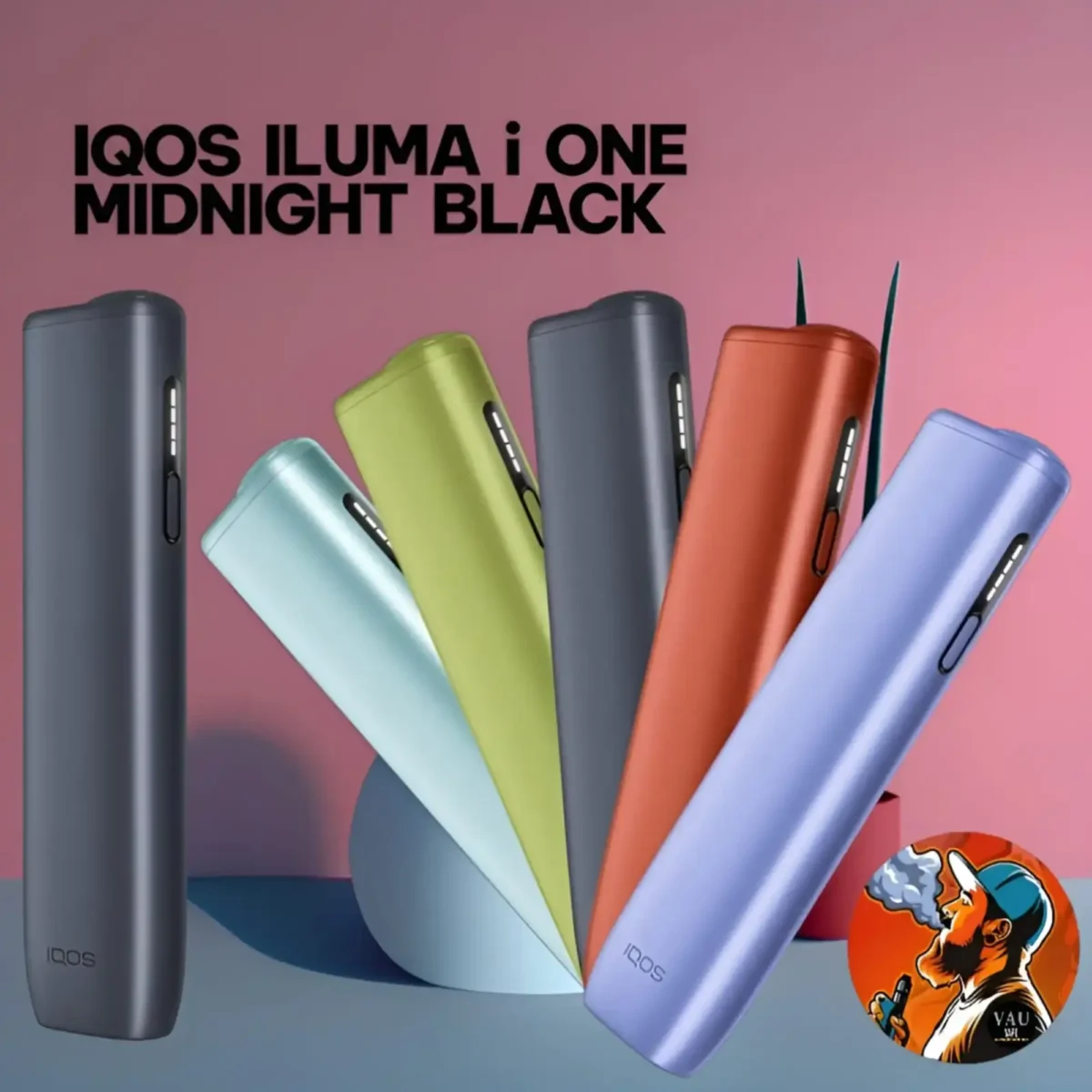 Best IQOS ILUMA i ONE Midnight Black Kit | Stuck-up Device