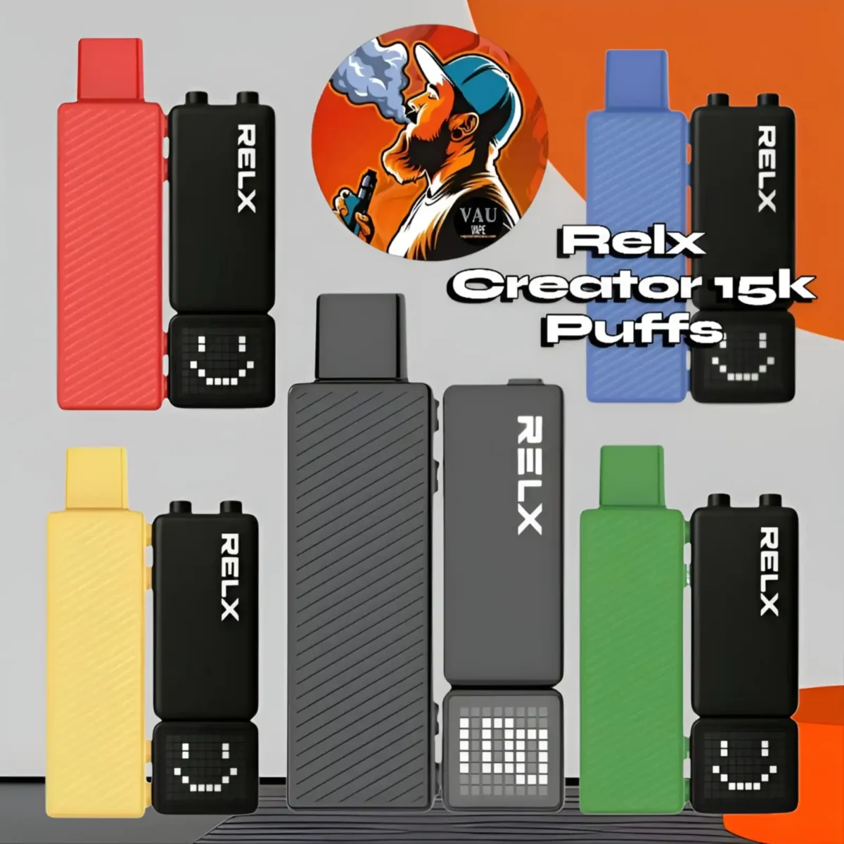 Relx Creator 15000 Puffs Masterful Starter Kit - Dubai