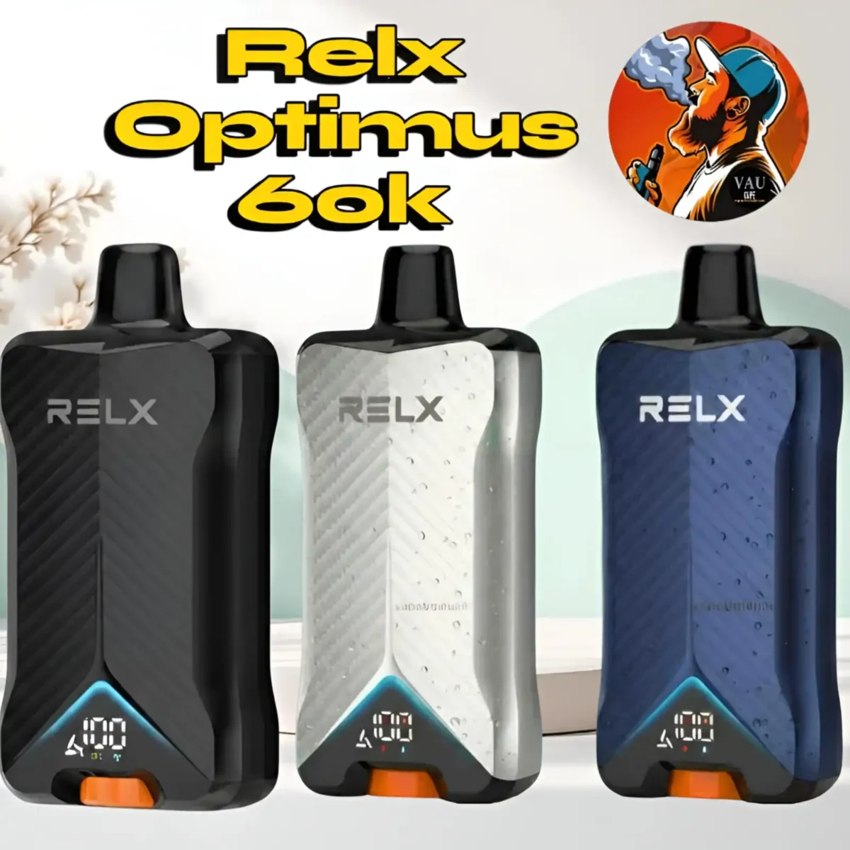 Relx Optimus 60000 Puffs Vape Kit Surprising 60k - Dubai UAE