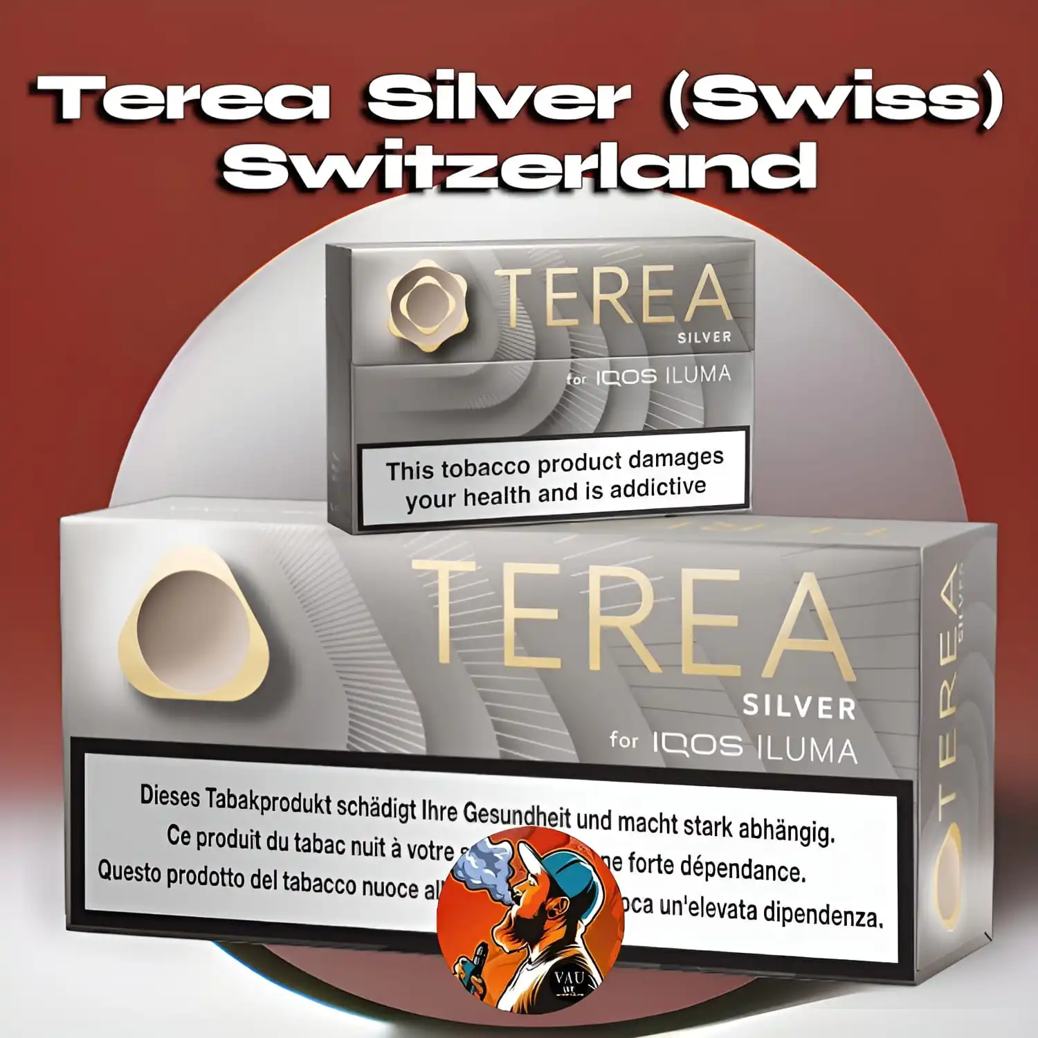 Terea Silver Flavor Swiss Tobacco Sticks for IQOS - Dubai