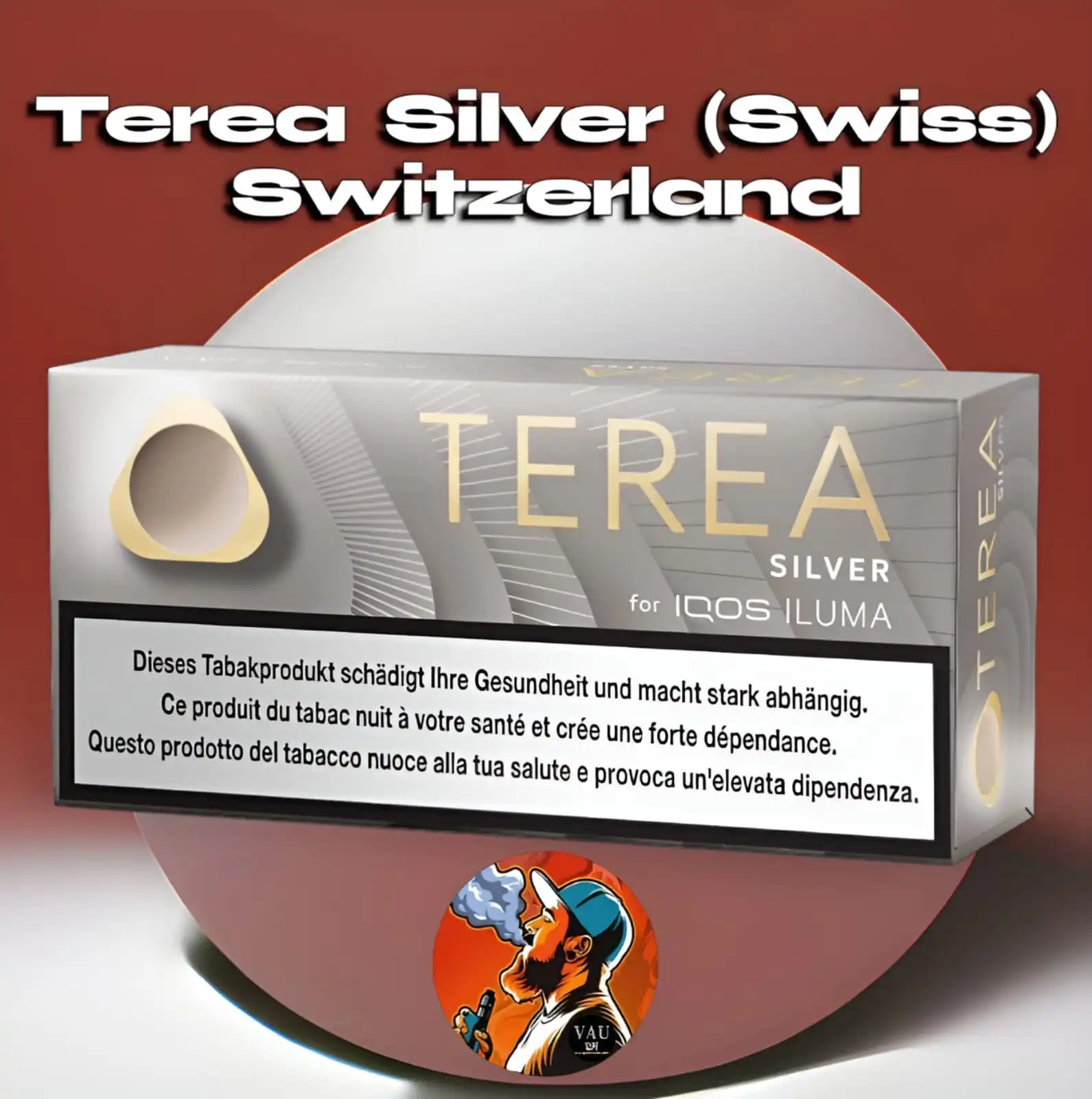 Terea Silver Flavor Swiss Tobacco Sticks for IQOS - Dubai