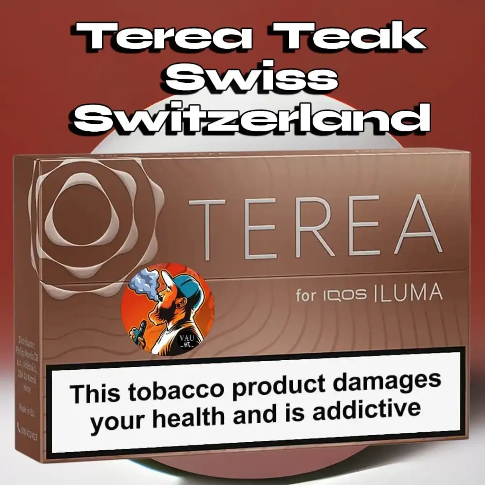 Terea Teak Flavor Swiss Edition (Switzerland) in Dubai UAE