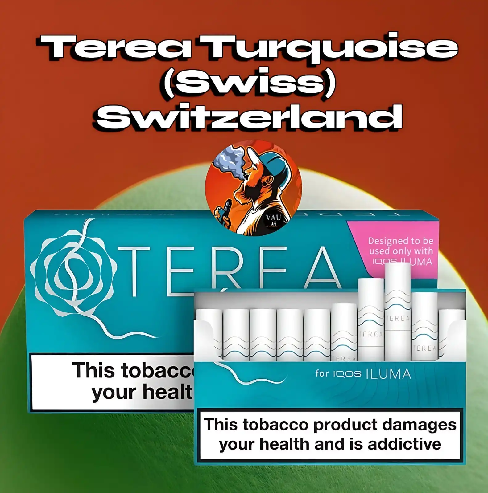 Terea Turquoise (Swiss) Switzerland Flavor For Iluma - Dubai