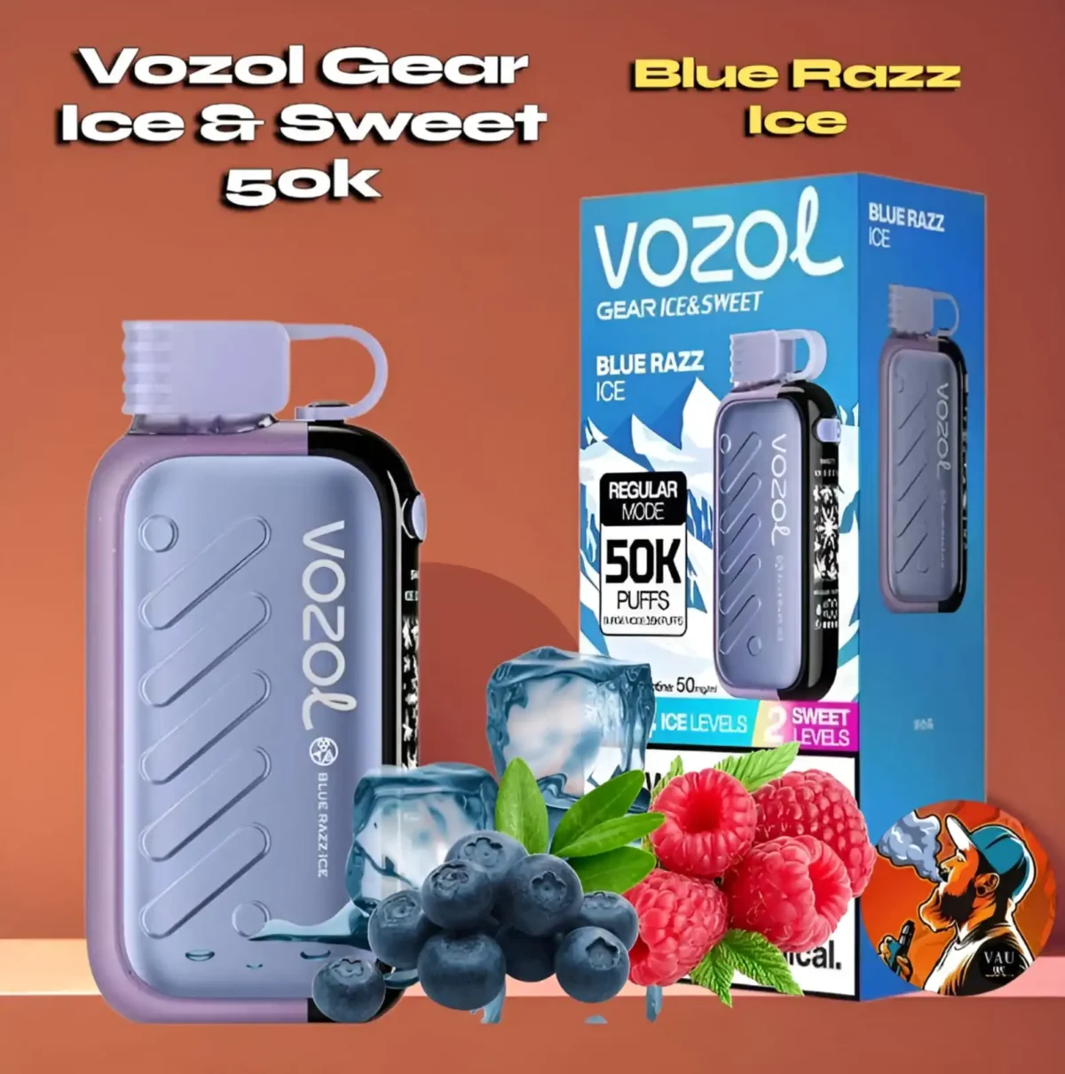 Vozol Gear Ice & Sweet 50000 Puffs Disposable Vape 50k – Dubai