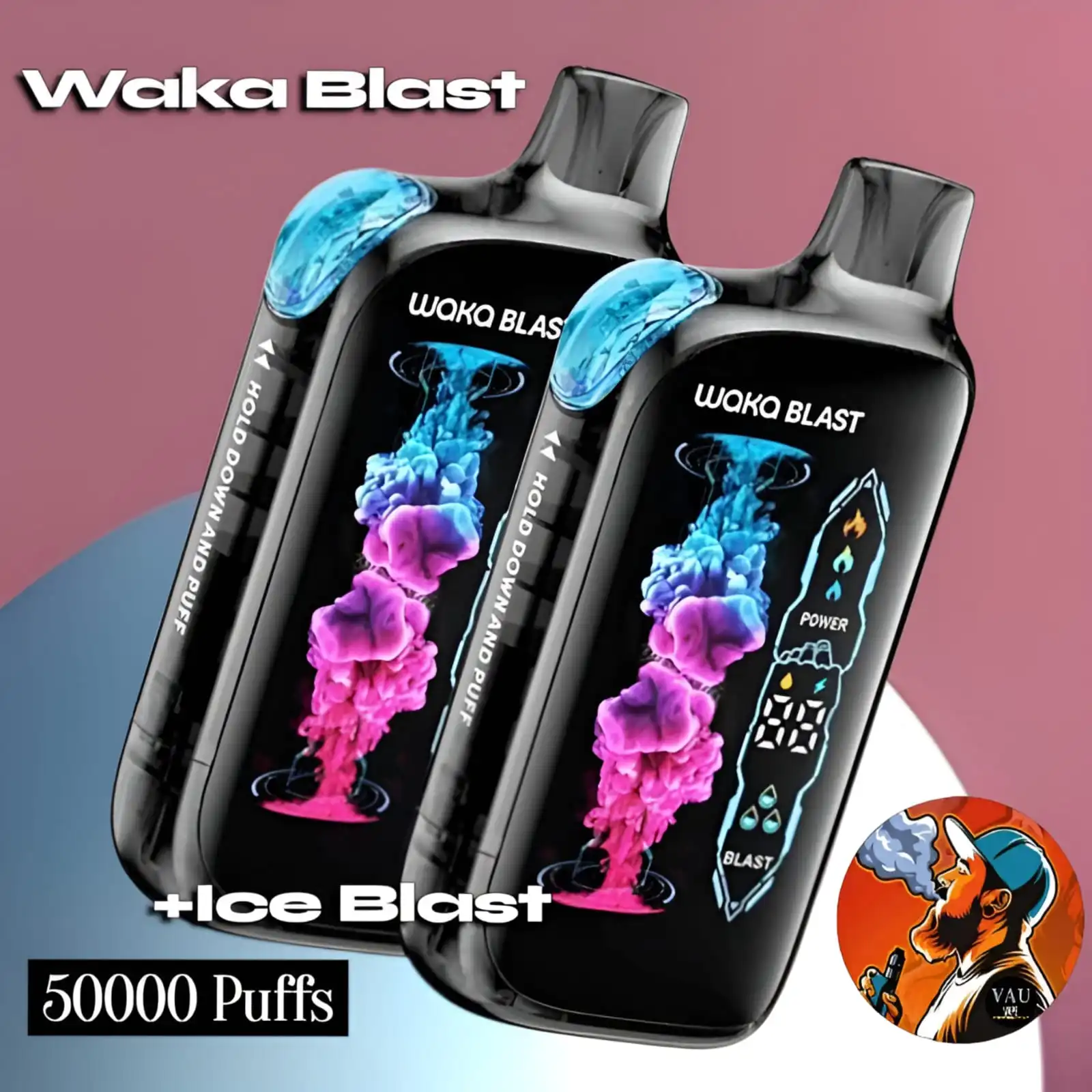Waka Blast 50000 Puffs Ice Blast Disposable Vape - Dubai