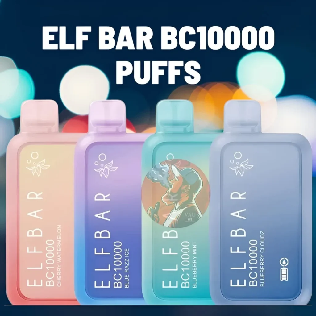 Elf Bar Disposable Vape BC10000 / Ice King 30000 Puffs / Ice King Pro 40000 Puffs / Trio 40000 Puffs in Dubai UAE