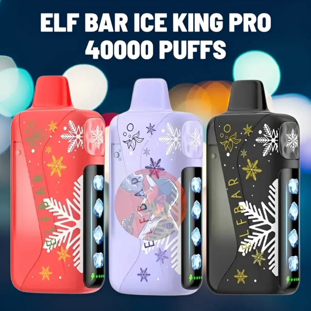 Elf Bar Disposable Vape BC10000 / Ice King 30000 Puffs / Ice King Pro 40000 Puffs / Trio 40000 Puffs in Dubai UAE