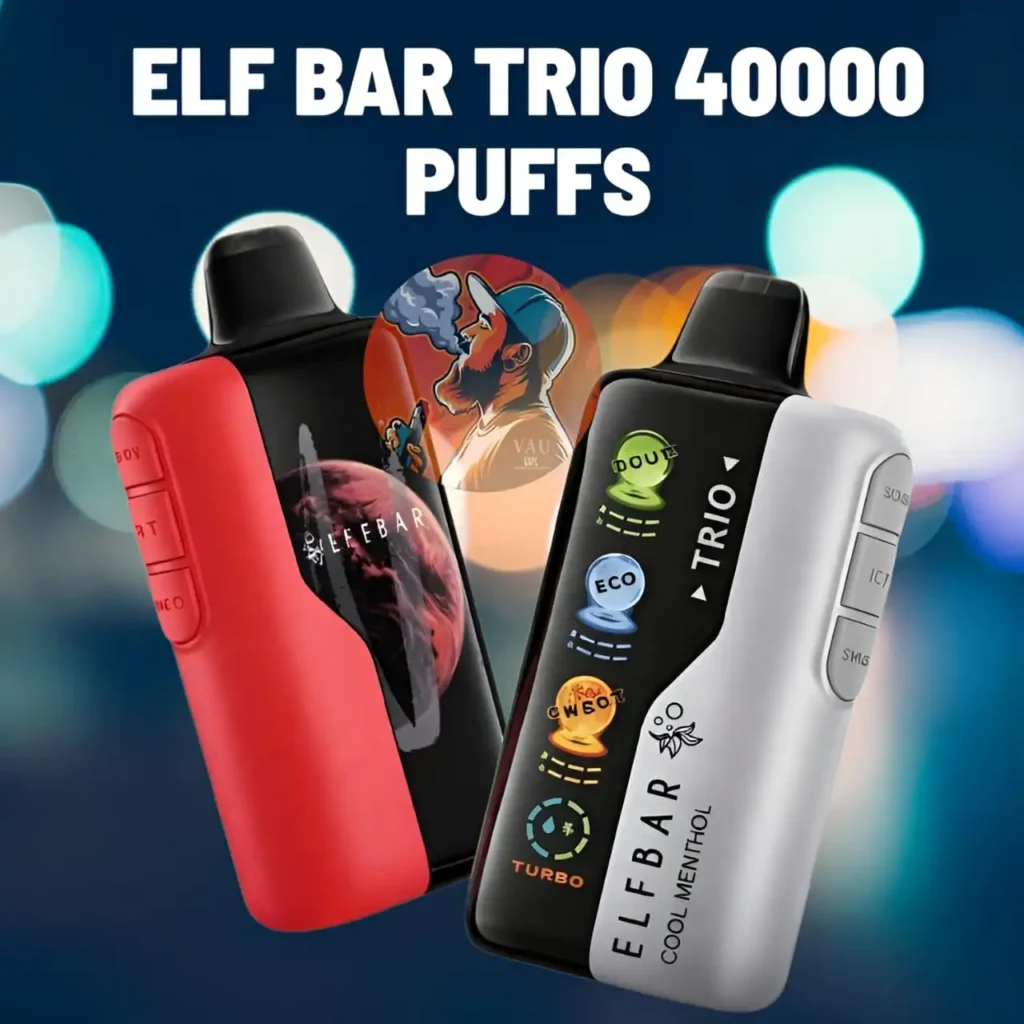 Elf Bar Disposable Vape BC10000 / Ice King 30000 Puffs / Ice King Pro 40000 Puffs / Trio 40000 Puffs in Dubai UAE
