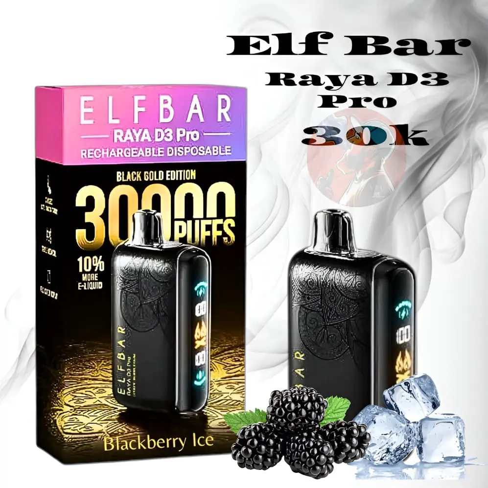 Elf Bar Raya D3 Pro 30000 Puffs Disposable Vape - Dubai