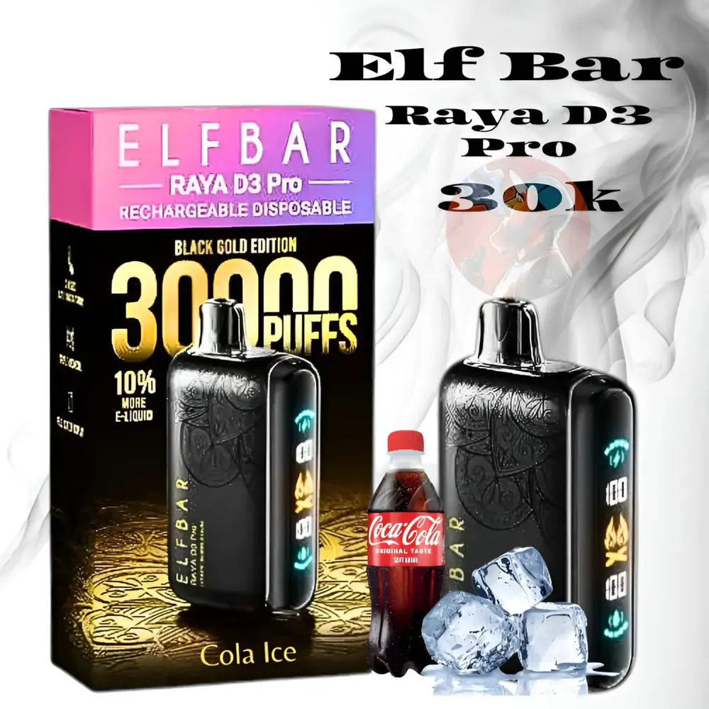 Elf Bar Raya D3 Pro 30000 Puffs Disposable Vape - Dubai
