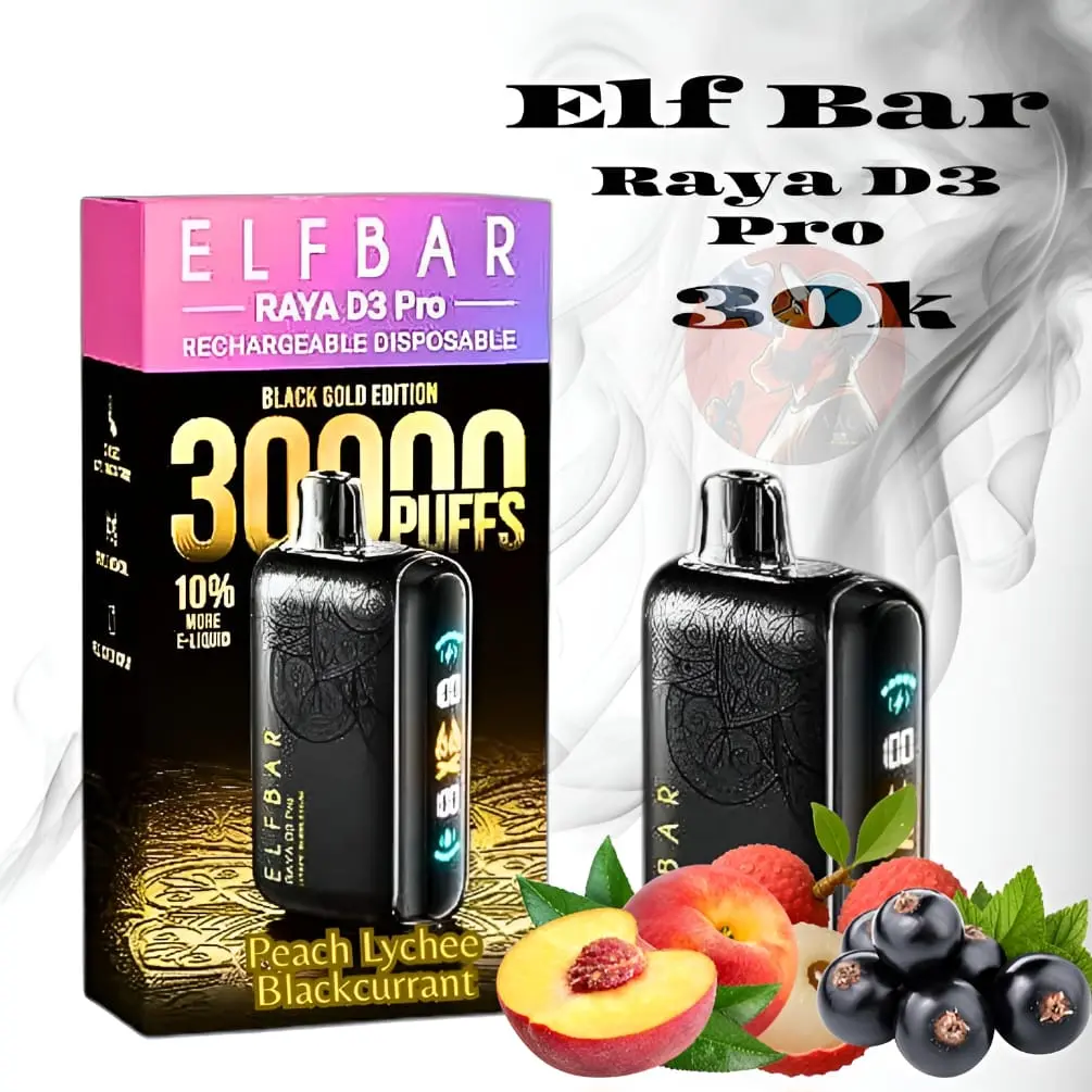 Elf Bar Raya D3 Pro 30000 Puffs Disposable Vape - Dubai