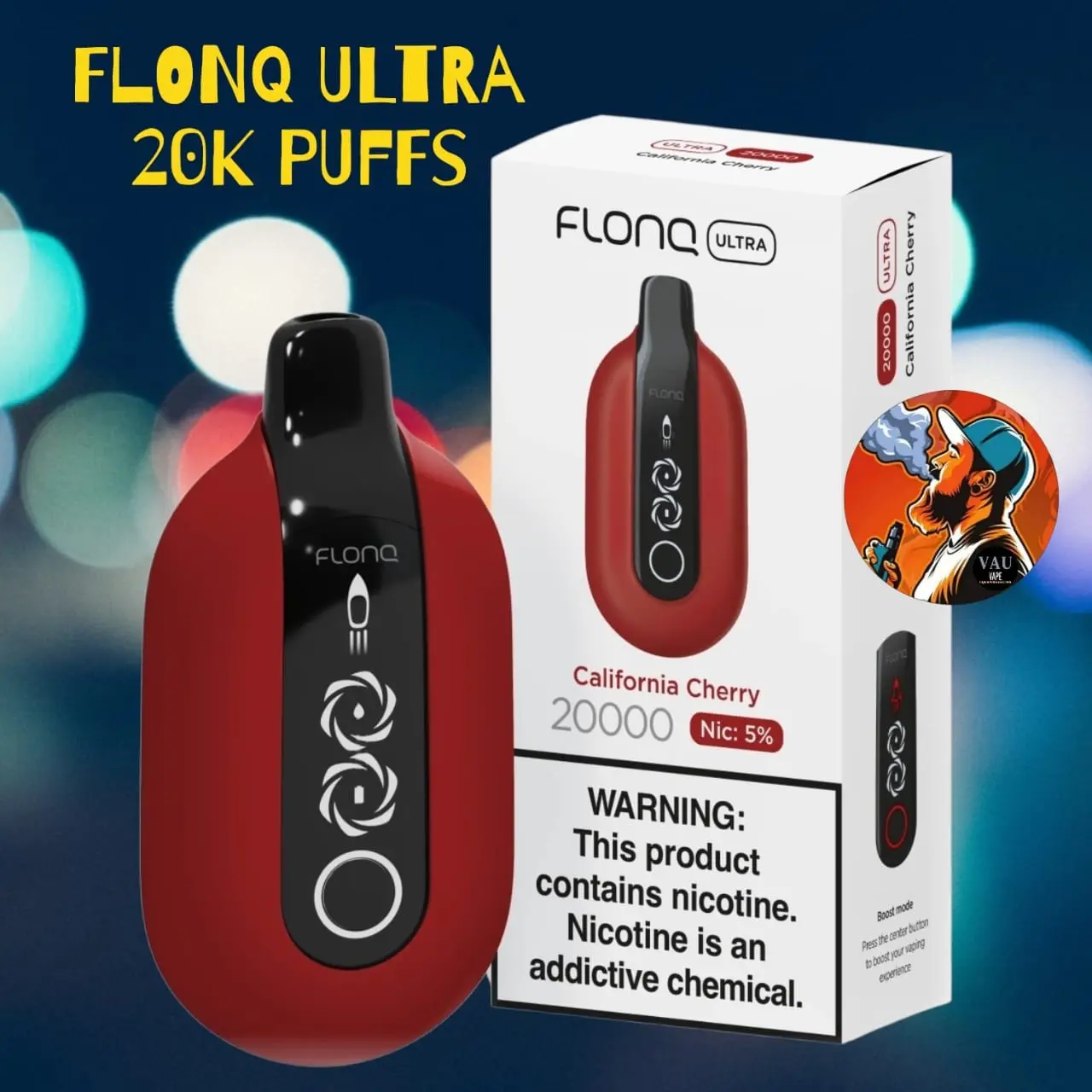 FLONQ Ultra 20000 Puffs Disposable Vape in Dubai UAE