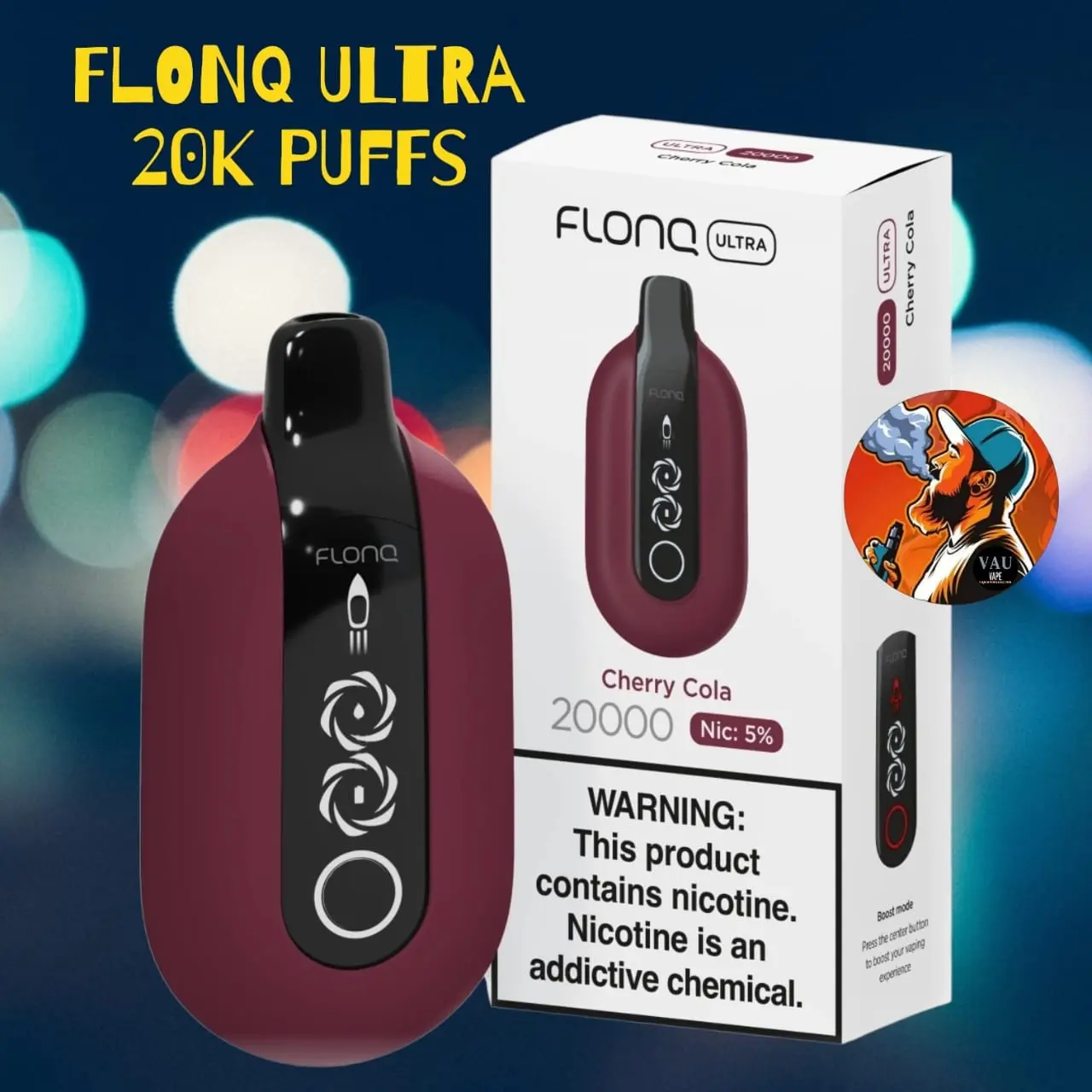 FLONQ Ultra 20000 Puffs Disposable Vape in Dubai UAE