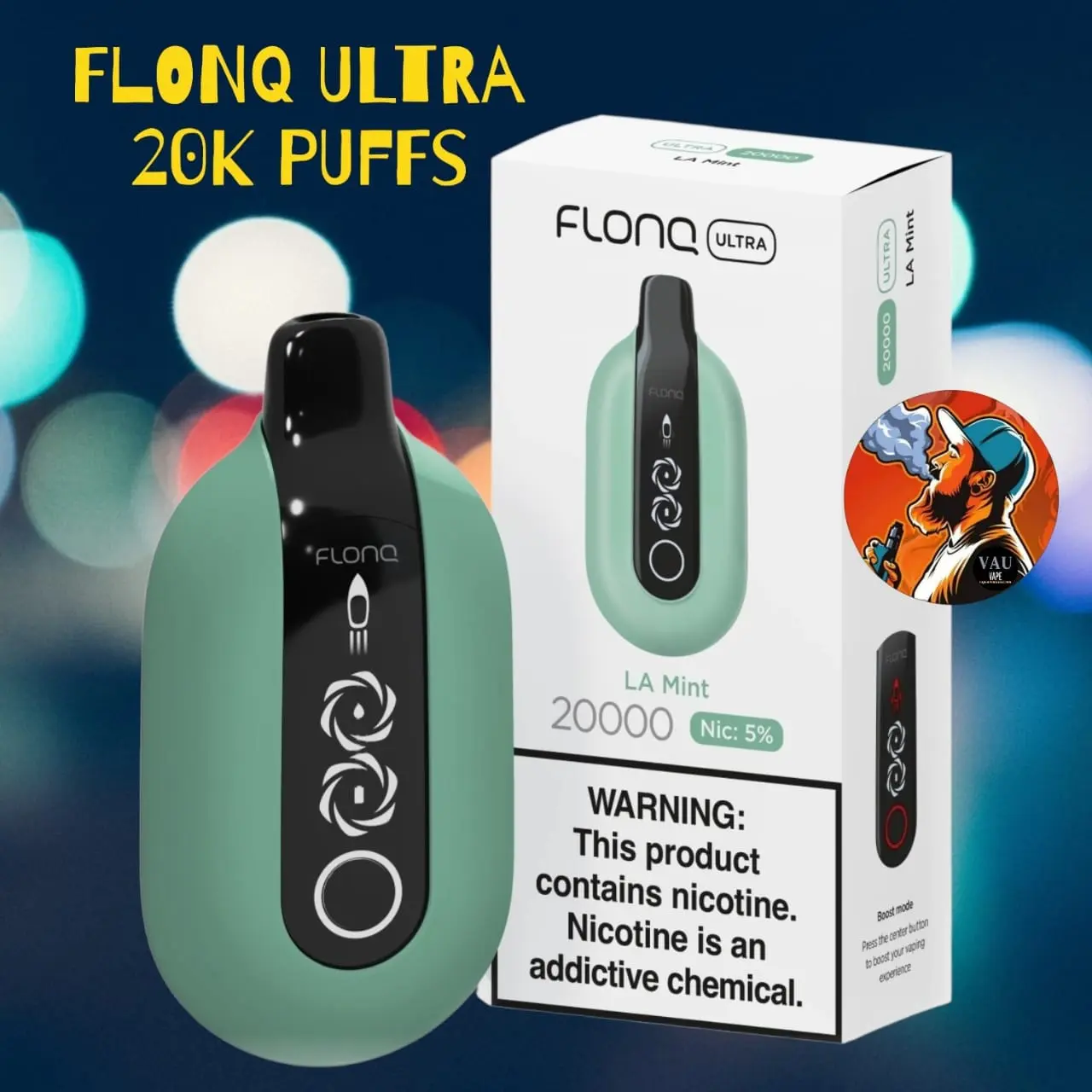 FLONQ Ultra 20000 Puffs Disposable Vape in Dubai UAE