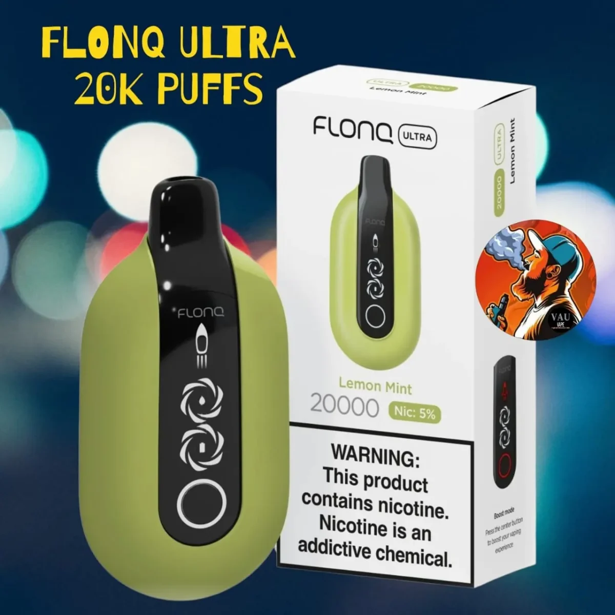 FLONQ Ultra 20000 Puffs Disposable Vape in Dubai UAE
