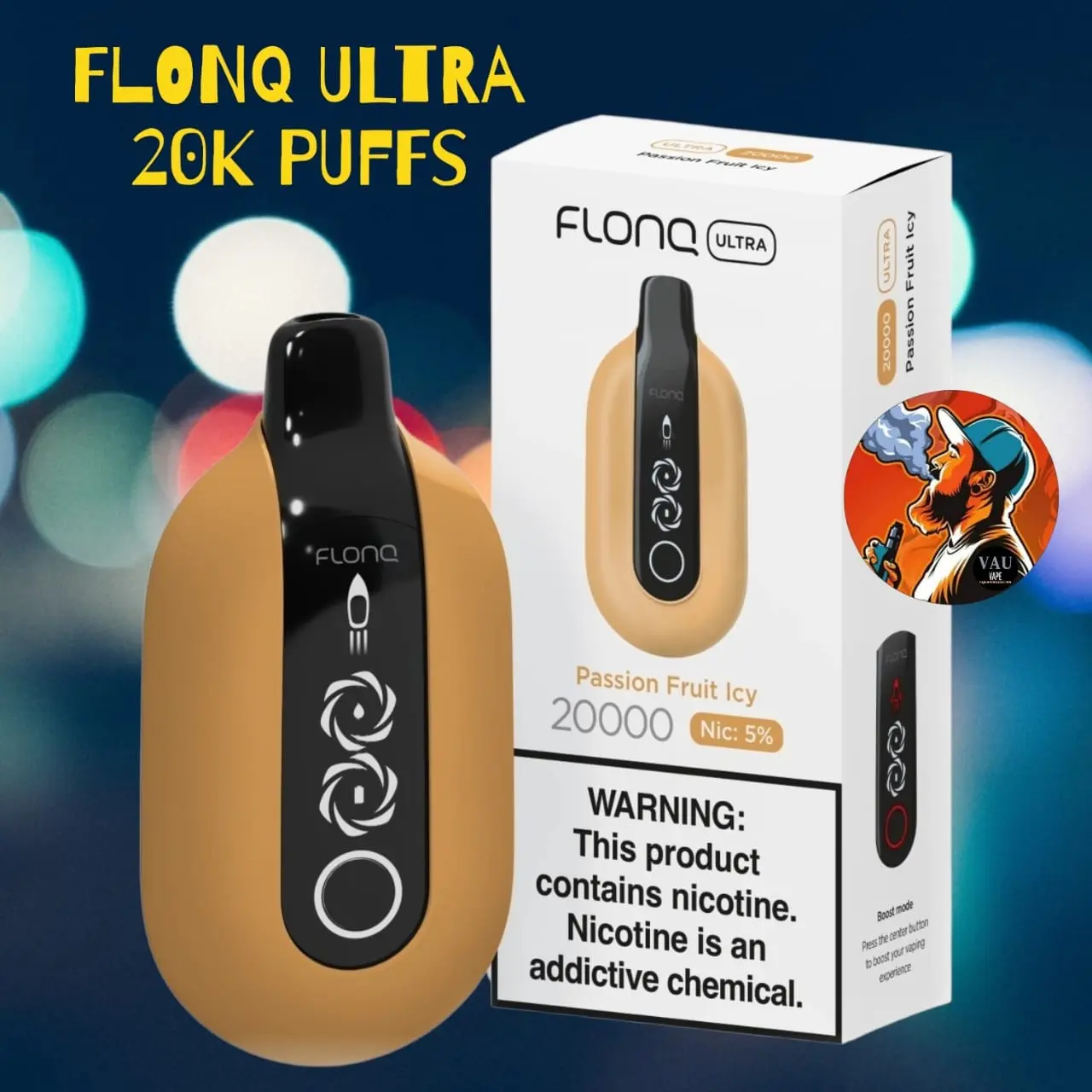 FLONQ Ultra 20000 Puffs Disposable Vape in Dubai UAE