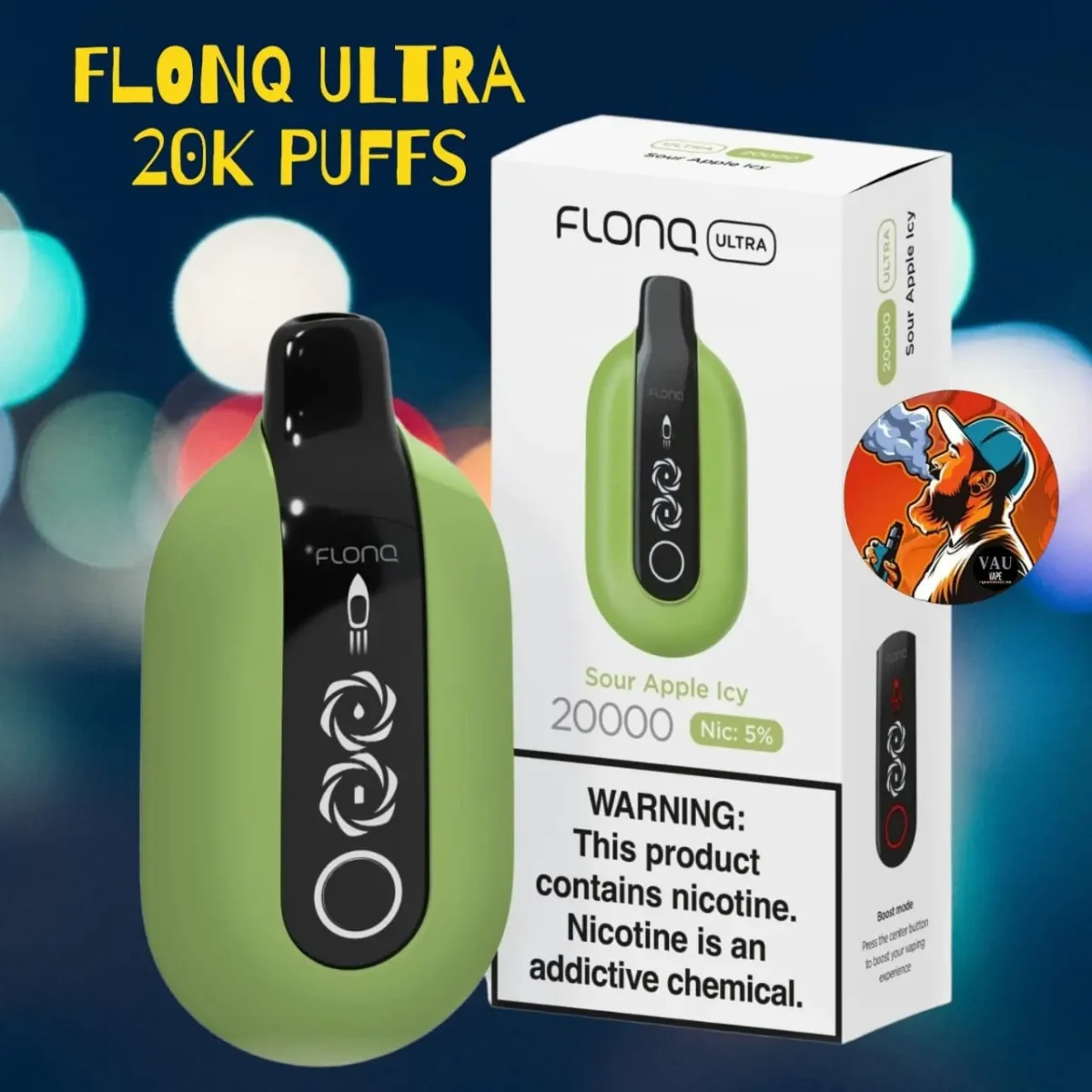 FLONQ Ultra 20000 Puffs Disposable Vape in Dubai UAE