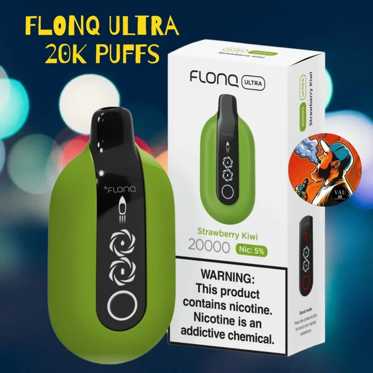 FLONQ Ultra 20000 Puffs Disposable Vape in Dubai UAE