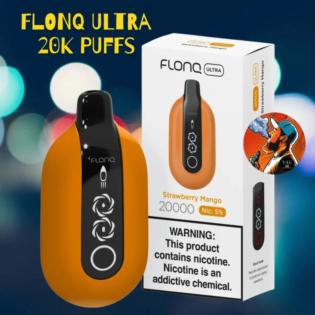FLONQ Ultra 20000 Puffs Disposable Vape in Dubai UAE