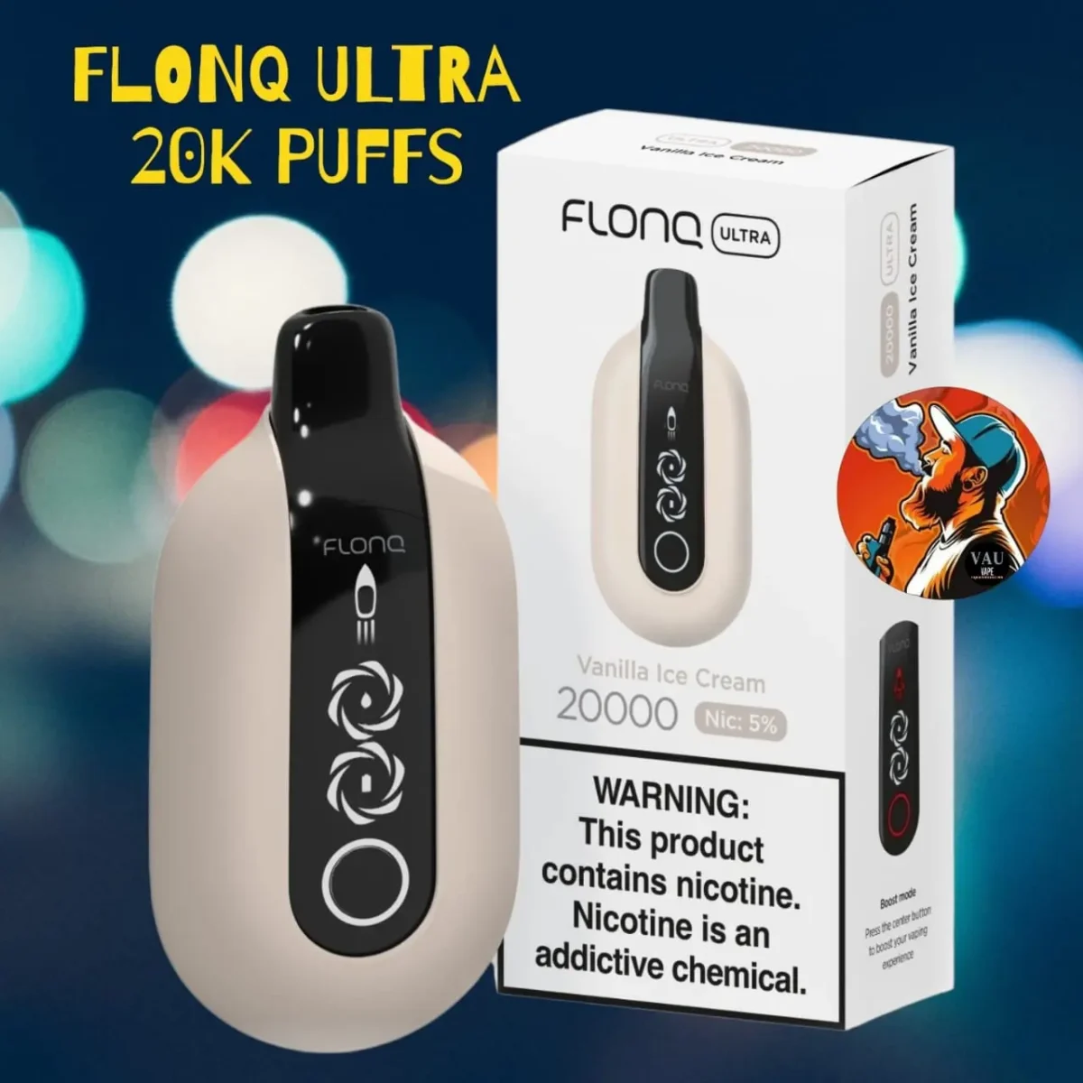 FLONQ Ultra 20000 Puffs Disposable Vape in Dubai UAE