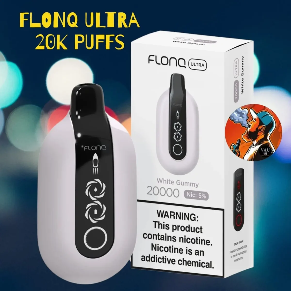FLONQ Ultra 20000 Puffs Disposable Vape in Dubai UAE