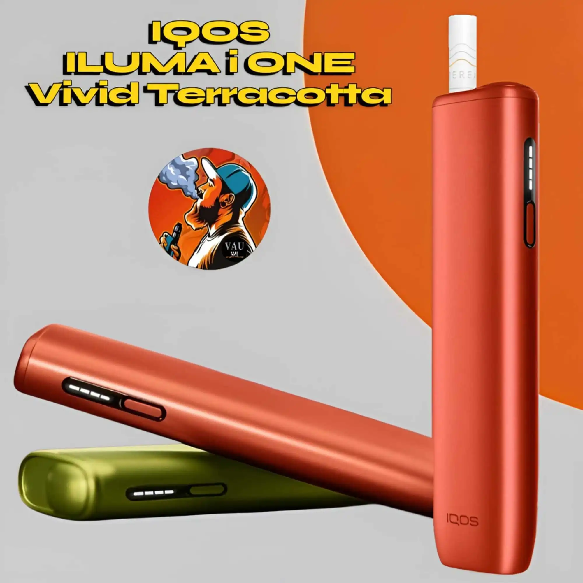 IQOS ILUMA i ONE Vivid Terracotta Kit 2026 – Terea Dubai