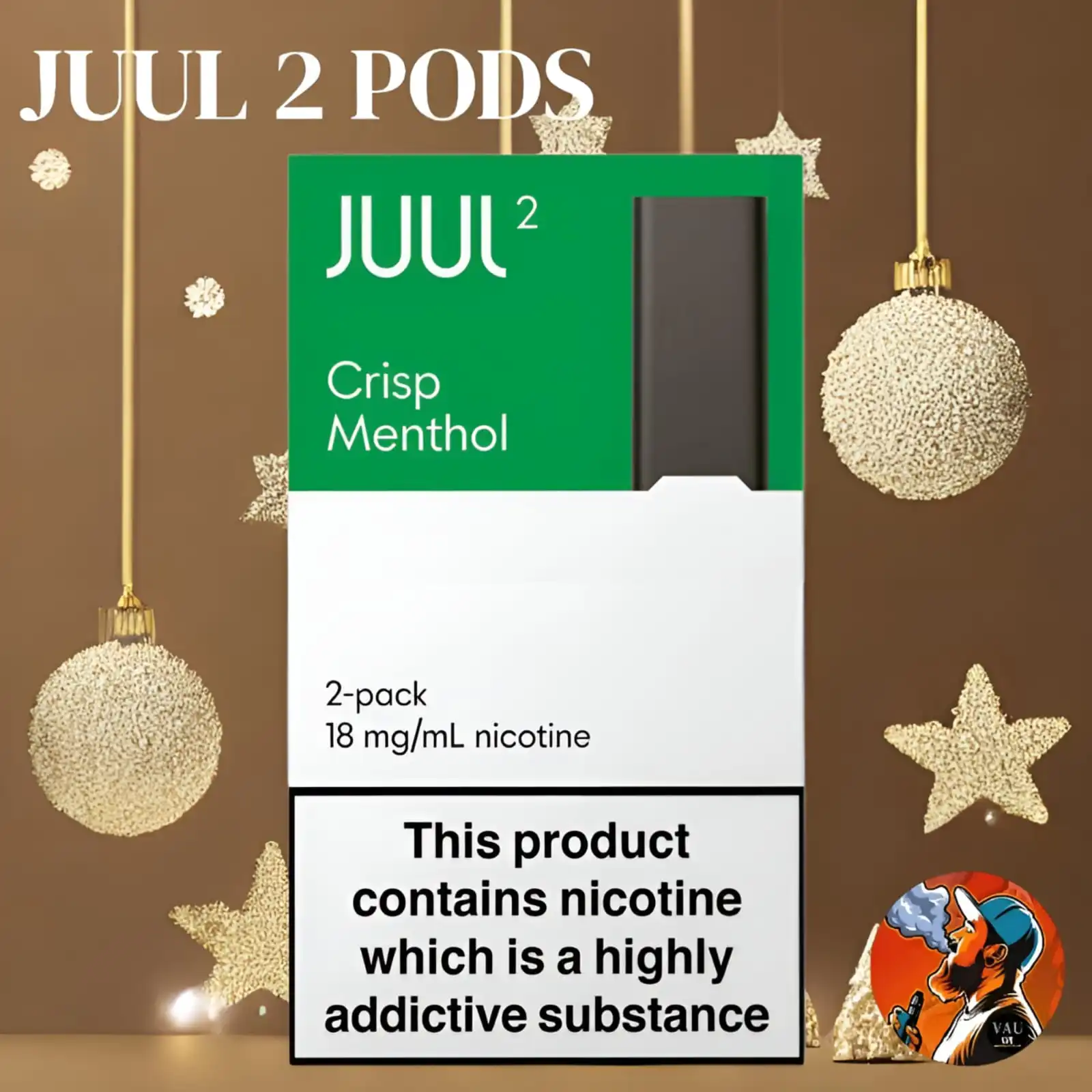 Juul 2 Pods Crisp Menthol Flavor | Best Price - Dubai UAE