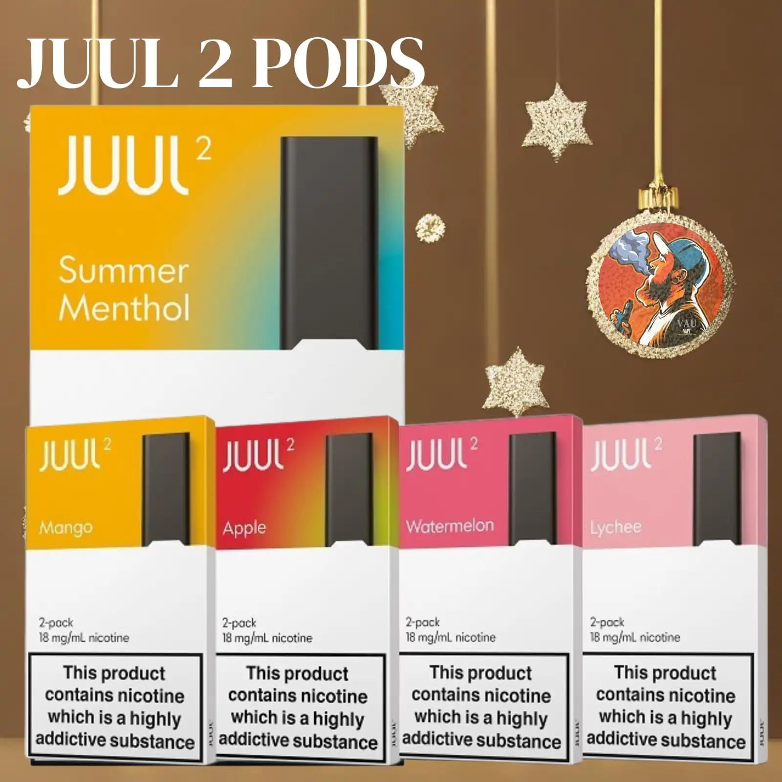 Juul 2 Pods Summer Menthol Flavor | Authentic Taste – UAE