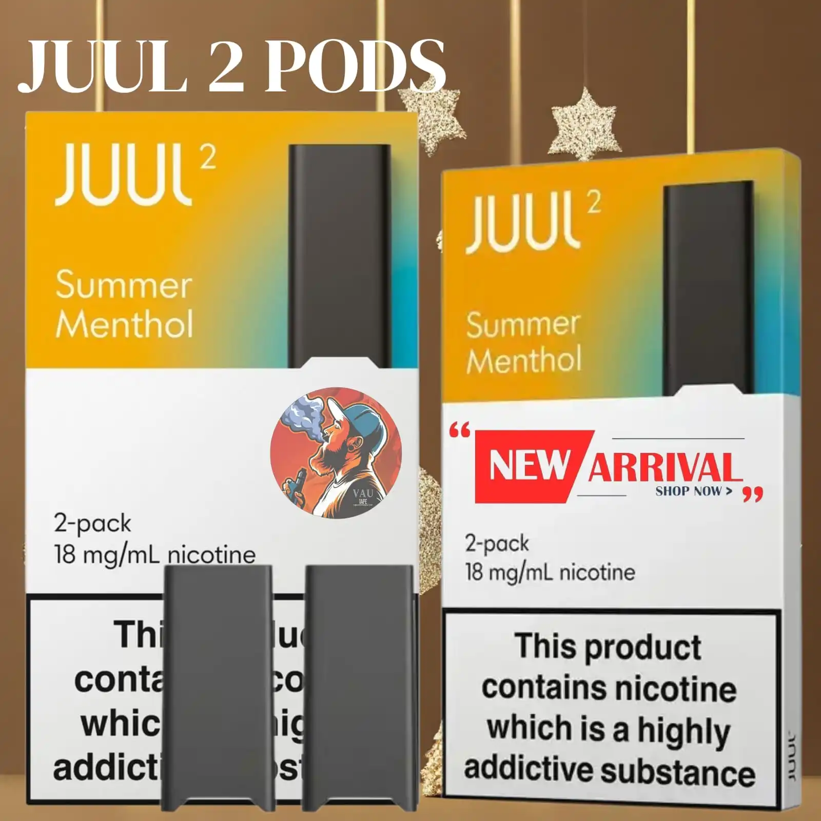Juul 2 Pods Summer Menthol Flavor | Authentic Taste – UAE