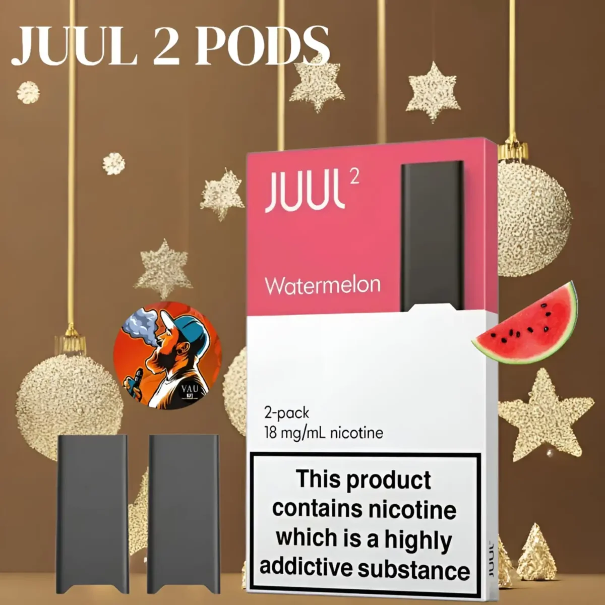 Juul 2 Pods Watermelon Flavor Smooth Experience – Dubai