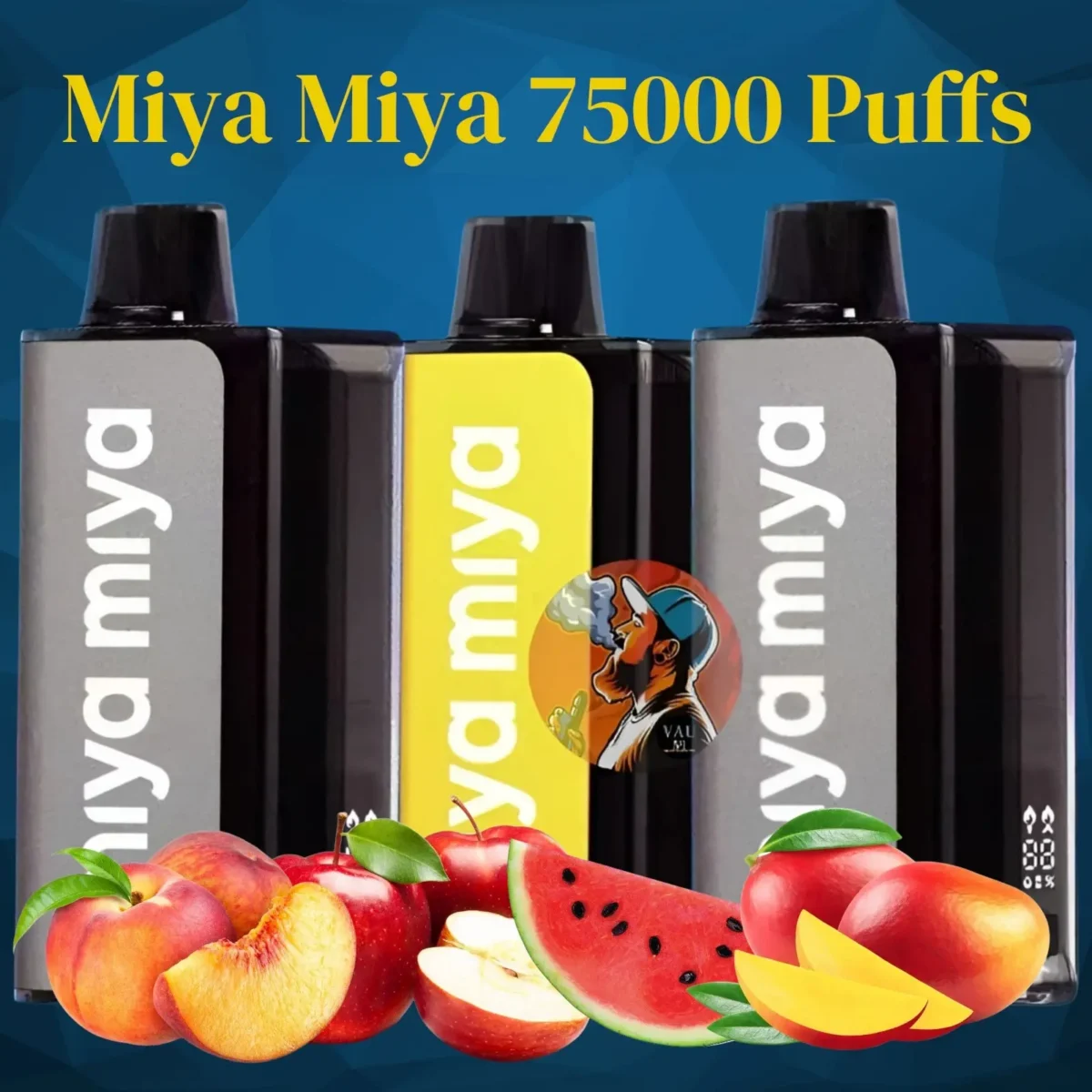 Miya Miya 75000 Puffs Disposable Vape 20MG - Dubai UAE