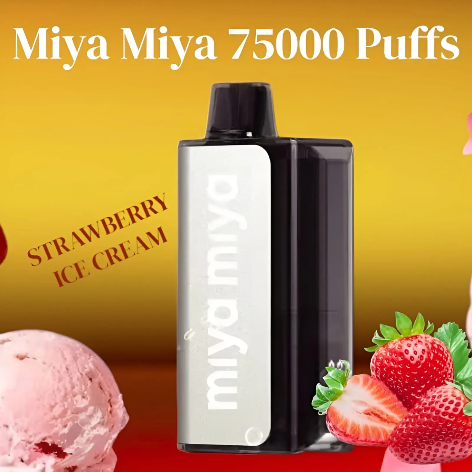 Miya Miya 75000 Puffs Disposable Vape 20MG - Dubai UAE