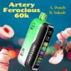Artery Ferocious CL6 60000 Puffs | 30MG 60k - Dubai UAE