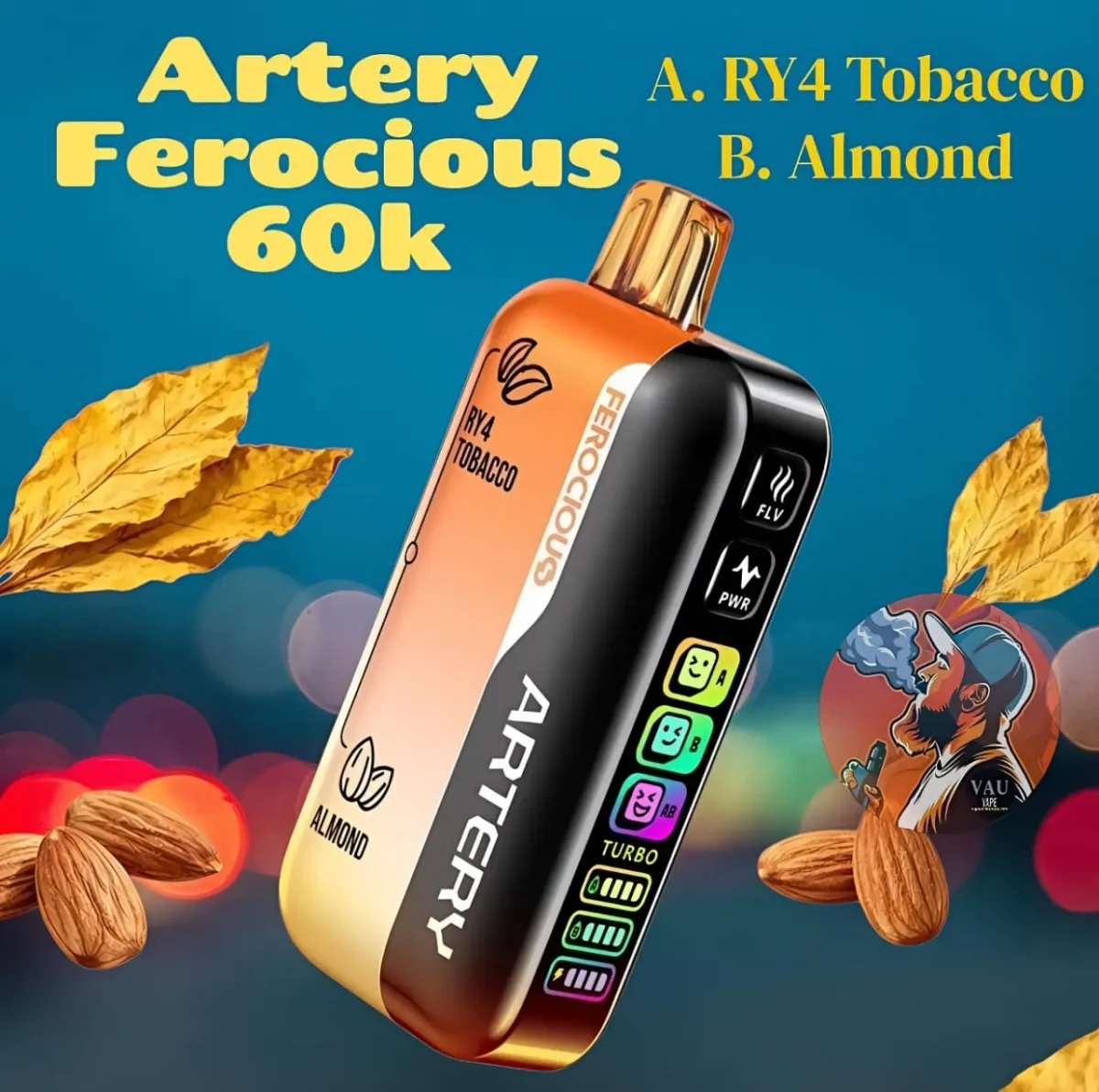 Artery Ferocious CL6 60000 Puffs | 30MG 60k - Dubai UAE