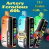 Artery Ferocious CL6 60000 Puffs | 30MG 60k - Dubai UAE