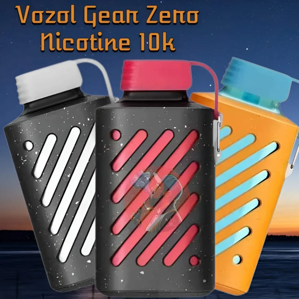 Best Vozol Gear Zero Nicotine 10000 Puffs Disposable Vape 0 MG – Dubai UAE